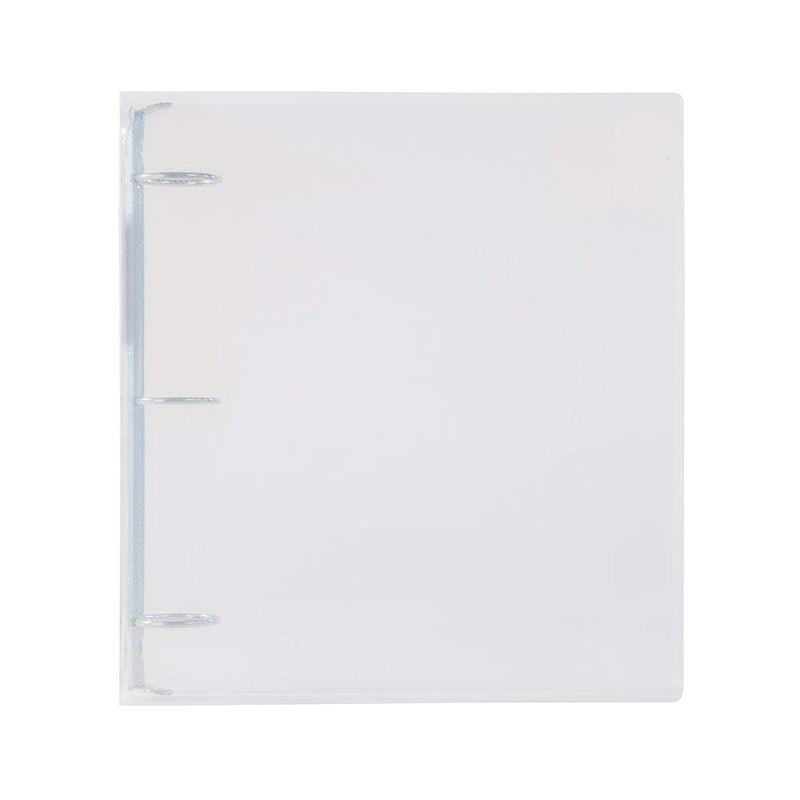 Filexec Products 1.5-Inch 3 Ring Binder, Pack of 2 (50298-64233), Clear - Image 3